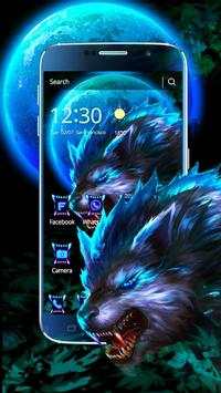 Night blood wolf king theme screenshot 1