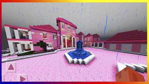 Pink house for minecraft screenshot 1
