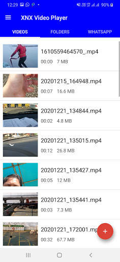 XNX Video Player screenshot 1