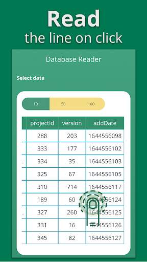 Database reader screenshot 5