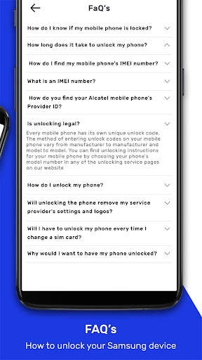 Free SIM Network Unlock Code for Samsung Phones screenshot 7