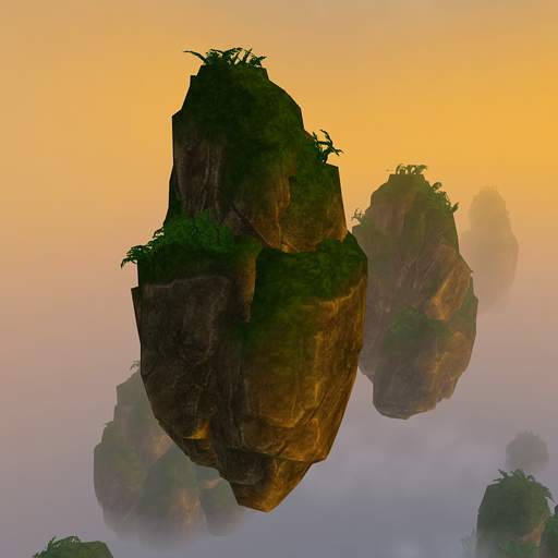 Floating Islands 3D Wallpaper 1.6