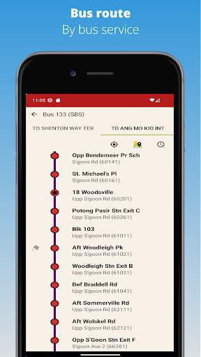 SG Bus Arrival Time screenshot 2