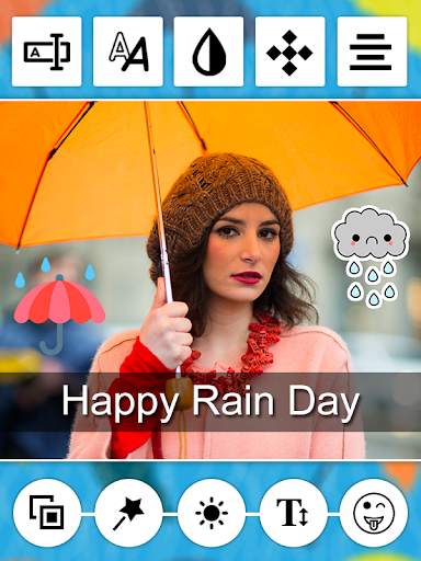 Rainy Photo Video Maker with Music screenshot 4