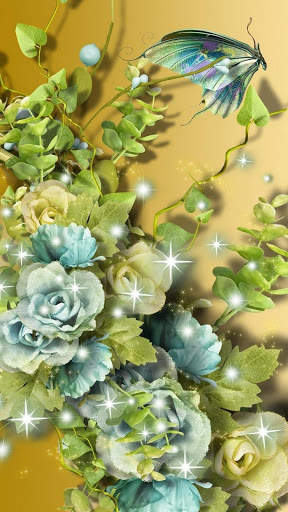 3D Flower Wallpaper скриншот 2