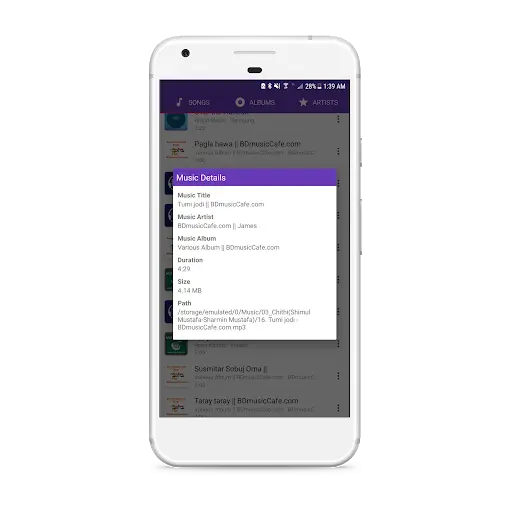 Music Player - Audio Player, Song Player screenshot 3