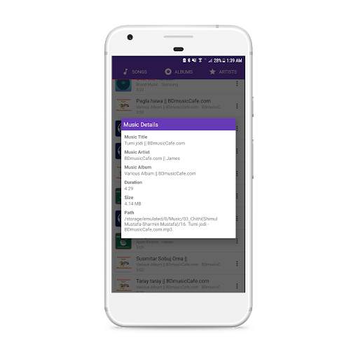 Music Player - Audio Player, Song Player screenshot 3