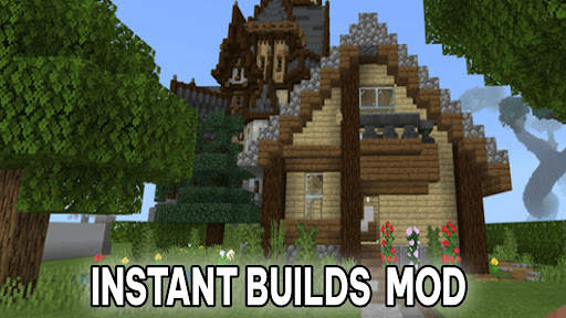 Instant Building Mod Minecraft screenshot 4