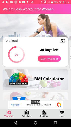Dr Fitness - Men & Women Workout at Home screenshot 1