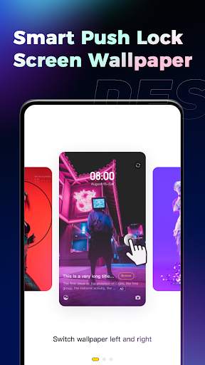 Funlt-LiveWall,HD wallpaper,Lock screen,Free скриншот 4