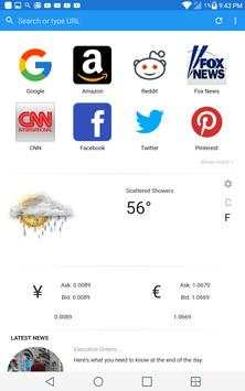 High End Mobile Browser App screenshot 2