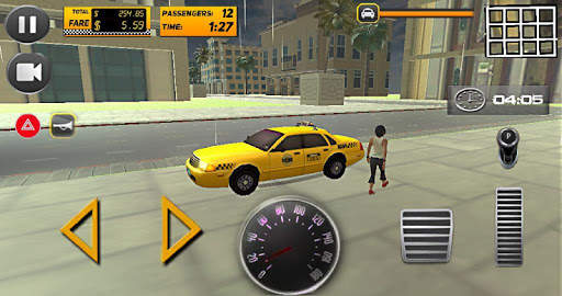 Extreme City Crazy Taxi Game screenshot 2