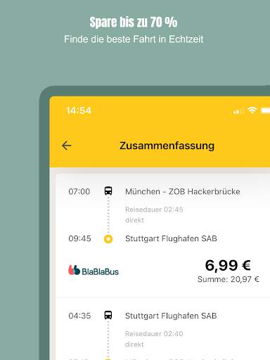 CheckMyBus: Der Fernbus-Vergleich screenshot 17