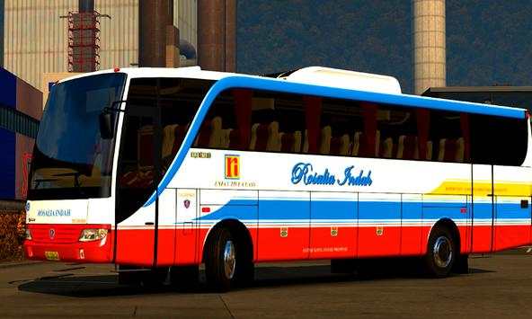 Livery Strobo Bus Simulator Indonesia screenshot 4