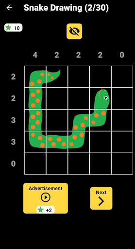 Snake Drawing - Beautiful puzzle game screenshot 7