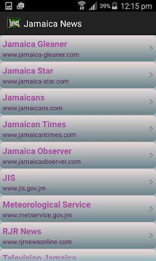 Jamaica News screenshot 1
