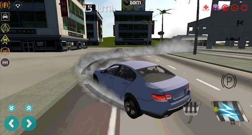 Retro Car Driving Simulator 3D screenshot 4