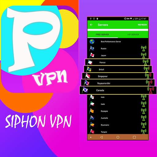 New Siphon Pro vpn gratuit vpn 2021 screenshot 1