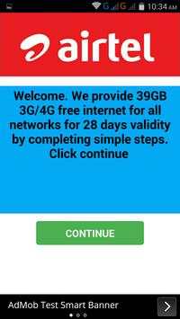 Free Internet 39GB screenshot 1