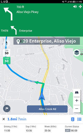Navigation by Verizon Connect 7 تصوير الشاشة