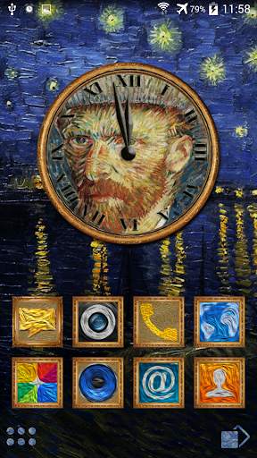 Smart Launcher Theme VanGogh screenshot 7