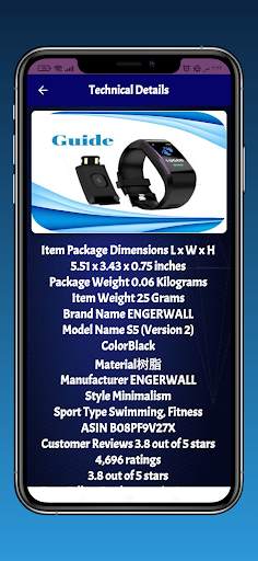 Yoho Smartwatch Sports Guide screenshot 2