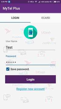 MyTel Plus screenshot 1