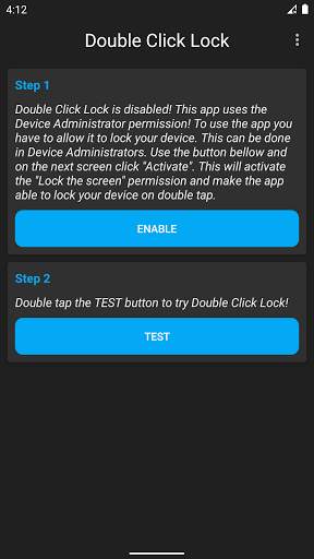 Double Click Lock - Double Tap to Lock screenshot 3