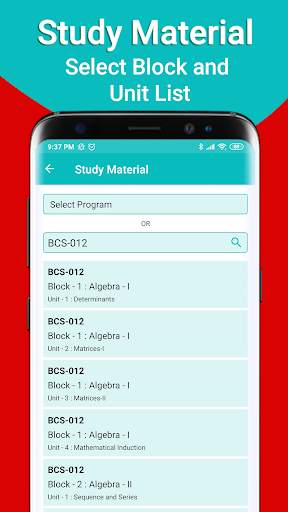 IGNOU Study Helper Download Question Paper & Books screenshot 3
