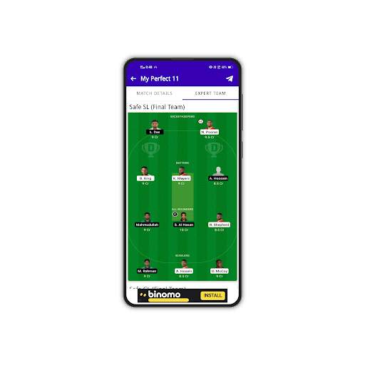 My Perfect 11-Dream Team screenshot 4