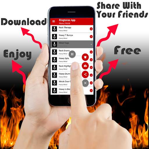 Rock Music Metal Ringtones screenshot 1