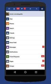 Extra fast lite for Facebook screenshot 4