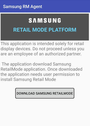 SAMSUNG RM AGENT 2020 screenshot 1