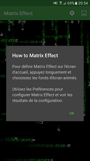 Matrix Effect Live Wallpaper screenshot 4