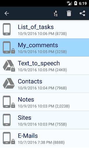 Notepad with folders - MyTreeNotes screenshot 8