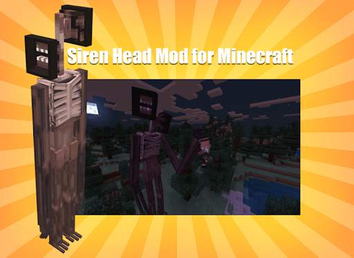 Siren Head Mod for Minecraft screenshot 1