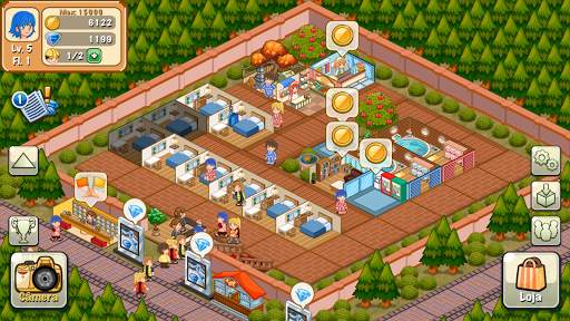 Hotel Story: Jogo de Resort screenshot 2