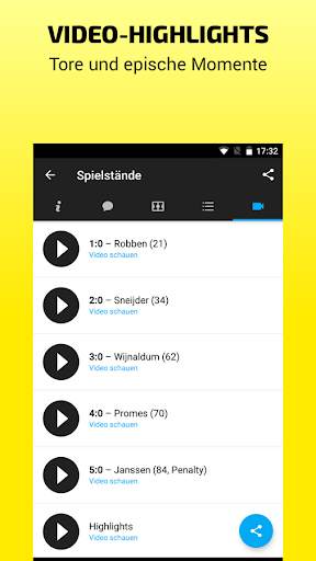Scores&Video — Weltmeisterscha screenshot 3