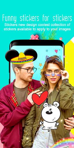 Funny Stickers For Pictures screenshot 1