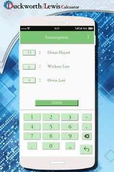 Duckworth Lewis Calculator- DL Calculator screenshot 2