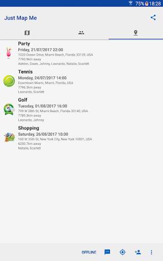 Just Map Me - Share your location in real-time screenshot 11