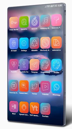 Square Colors Icons Pack 4 تصوير الشاشة