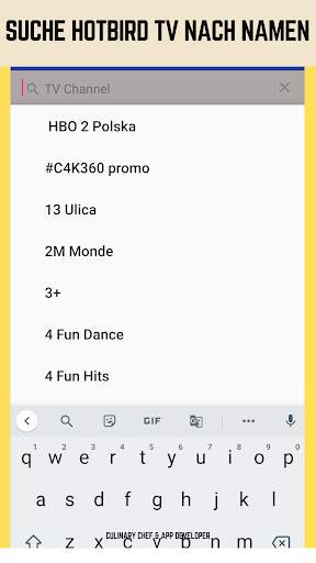 HotBird TV- und RADIO-Kanäle I screenshot 5