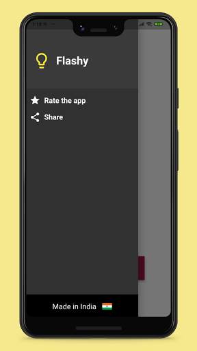 Flashy - Made In India  flashlight app screenshot 4