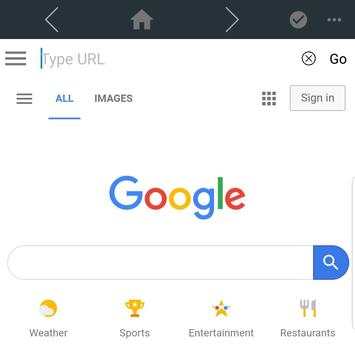Yeti Browser screenshot 2