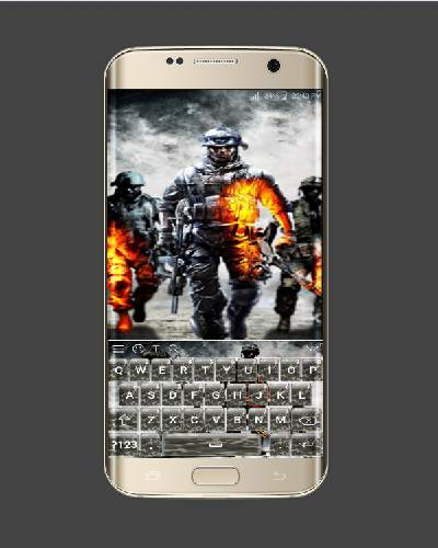 Military Keyboard स्क्रीनशॉट 3