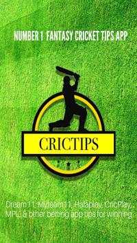 CricTips - Best Dream11 Fantasy Cricket Informer screenshot 1