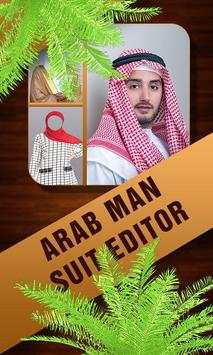 Arab man photo maker - New Arab suit editor screenshot 1