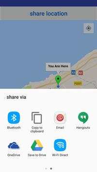 My GPS location screenshot 1