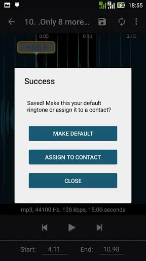 MP3 Cutter Ringtone Maker screenshot 5